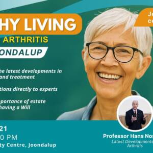 Healthy Living With Arthritis Seminar – Joondalup